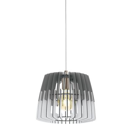 Eglo 32824 - Kattokruunu ARTANA 1xE27/60W/230V harmaa 300mm