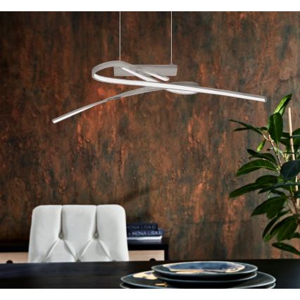 Eglo 32853 - LED-riippuvalaisin vaijerilla SYMPHONIE LED/18,9W/230V