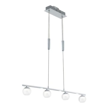 Eglo 32868 - LED-riippuvalaisin kaapelilla BORRIOL 4xLED/4,5W/230V