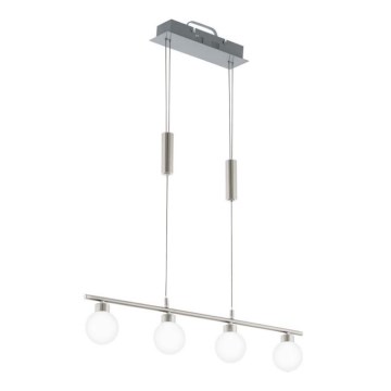 Eglo 32872 - LED-kattokruunu narussa BORRIOL 4xLED/4,5W/230V