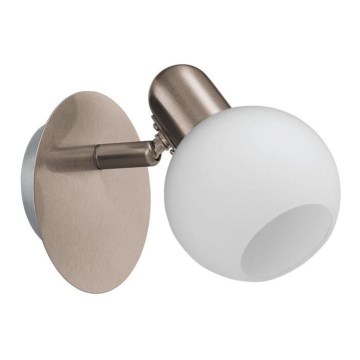 Eglo 32925 - LED-himmennettävä seinävalaisin COMBA 1xE14/6W/230V mattakromi