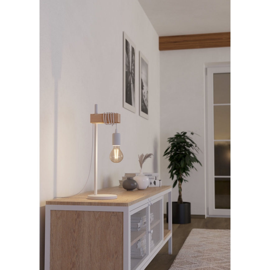 Eglo 33163 - Pöytävalaisin TOWNSHEND 1xE27/10W/230V