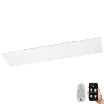 Eglo 33203 - LED RGBW Himmennetty kiinteä paneeli SALOBRENA LED/34W/230V + kauko-ohjaus