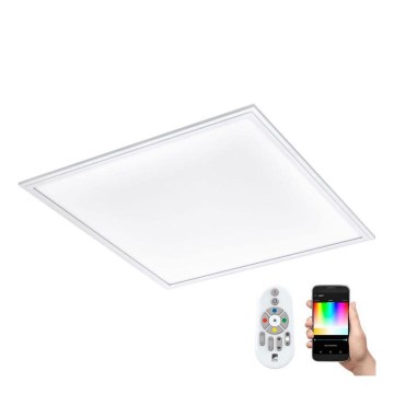 Eglo 33204 - LED RGBW Himmennysvalo SALOBRENA-C LED/34W/230V 2700-6500K + kauko-ohjaus