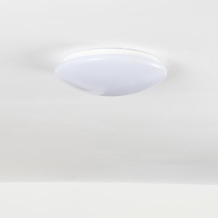 Eglo 33219 - GIRON-C RGBW-LED himmennettävä kattovalaisin LED/17W/230V, halkaisija 30 cm, valkoinen