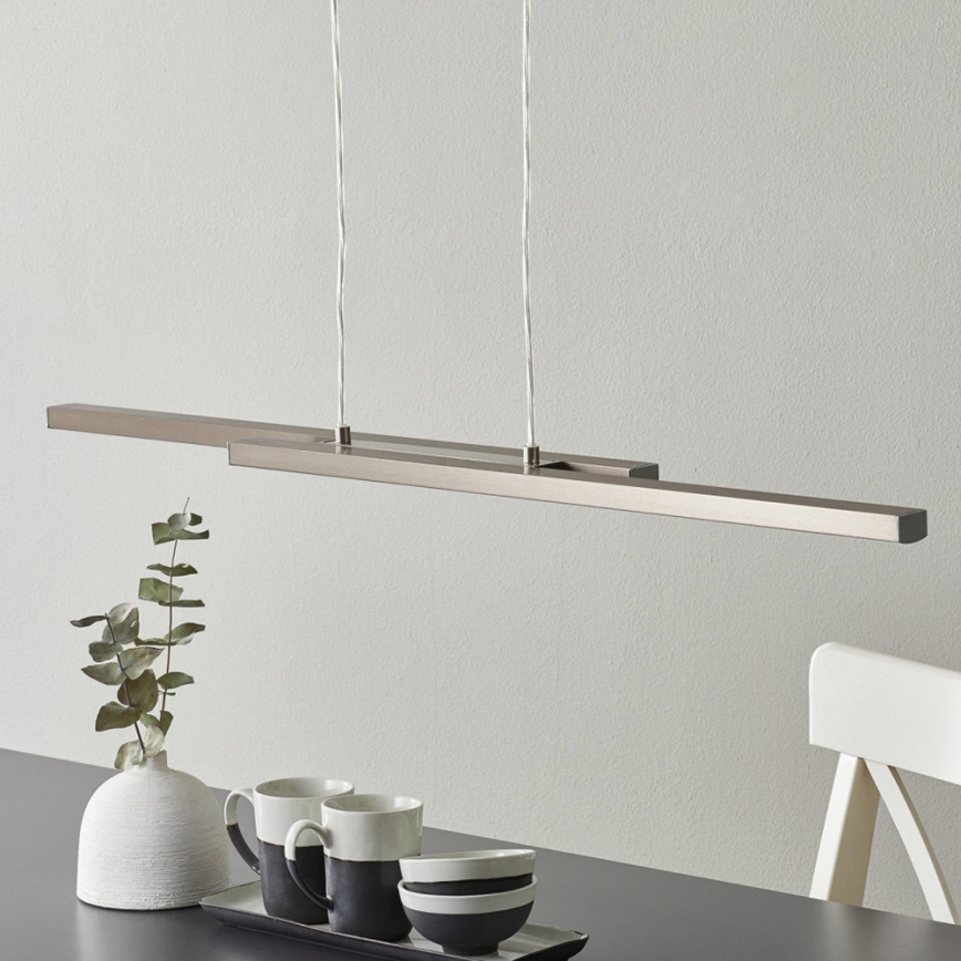 Eglo 33232 - FRAIOLI-C LED RGBW himmennettävä riippuvalaisin vaijerilla LED/34W/230V mattakromi