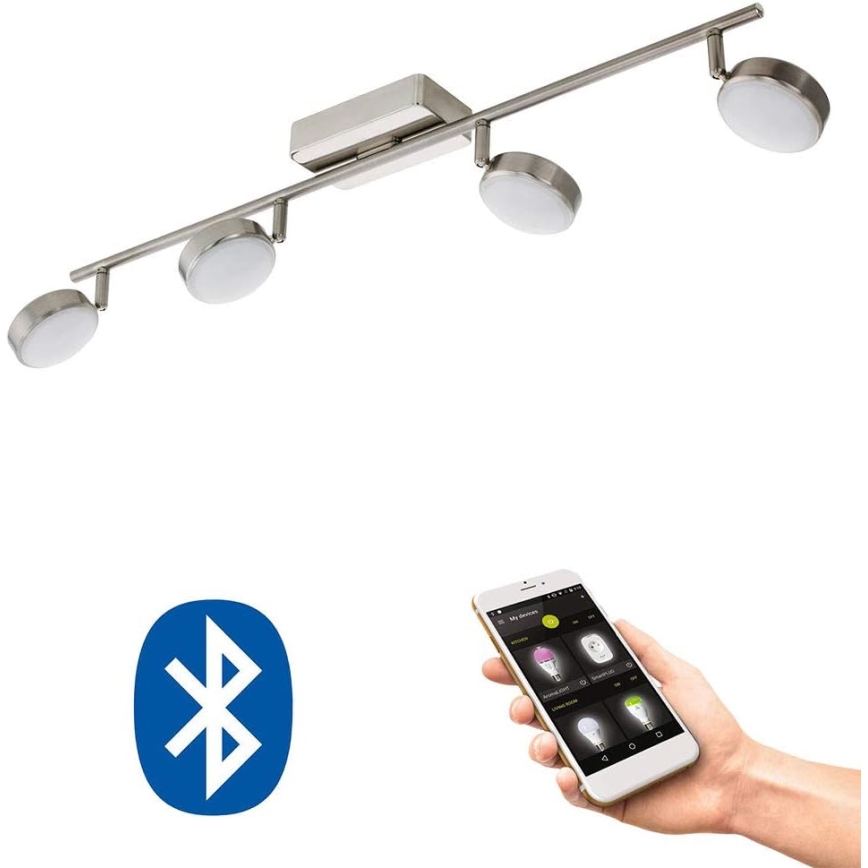 Eglo 33274 - LED RGBW Himmennettävä kohdevalo CORROPOLI-C 4xLED/5W/230V