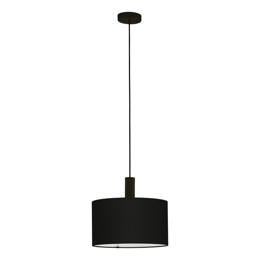 Eglo 33354 - AMANI-riippuvalaisin johdolla, 1x E27/60W/230V, halkaisija 38 cm, musta