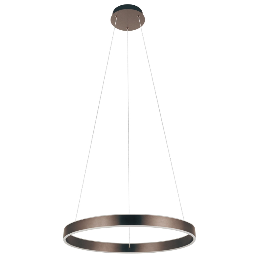 Eglo 33483 - LED-riippuvalaisin ALCAZABA vaijerilla 2xLED/18W/230V 3000K halkaisija 55 cm pronssinvärinen