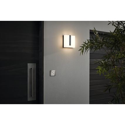 Eglo 33574 - LED himmennettävä ulkokäyttöön tarkoitettu seinävalaisin TORAZZA-C LED/14W/230V IP44