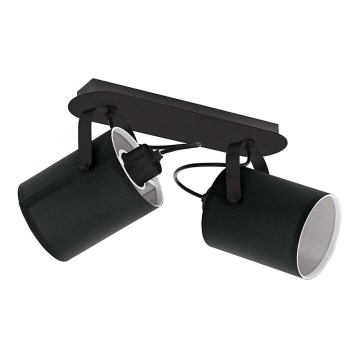 Eglo 33646 - Spottivalaisin VILLABATE 2xE27/10W/230V