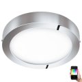 Eglo 33667 - LED RGBW himmennettävä kylpyhuoneen kattovalaisin FUEVA-C LED21W/230V halkaisija 30 cm IP44
