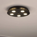 Eglo 33805 - LED-kattovalaisin GRATTINO 5xGU10/2,8W/230V