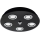 Eglo 33805 - LED-kattovalaisin GRATTINO 5xGU10/2,8W/230V