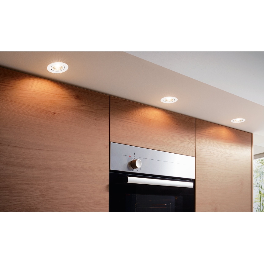 Eglo 33978 - Himmennettävä LED-upotettava kattospotti SALICETO LED/4W/230V IP23