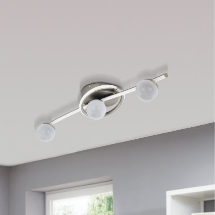 Eglo 34024 - LED-kattovalaisin AQUINO 3xLED/3,5W/230V + LED/4,5W + LED/7W
