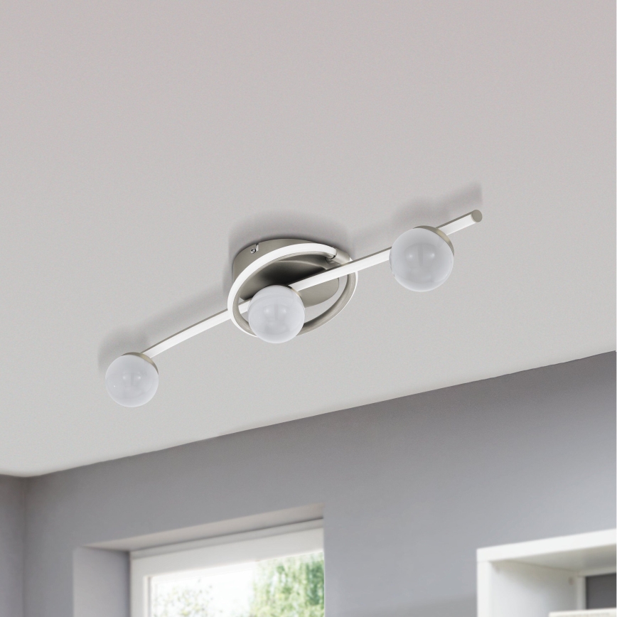Eglo 34024 - LED-kattovalaisin AQUINO 3xLED/3,5W/230V + LED/4,5W + LED/7W