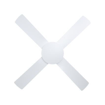 Eglo - Kattoilmanvaihtaja 52W/230V + kaukosäädin valkoinen