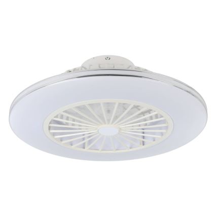 Eglo - Himmennettävä LED-kattotuuletin 3xLED/12,6W/230V 2700-6500K halkaisija 55 cm valkoinen + kaukosäädin