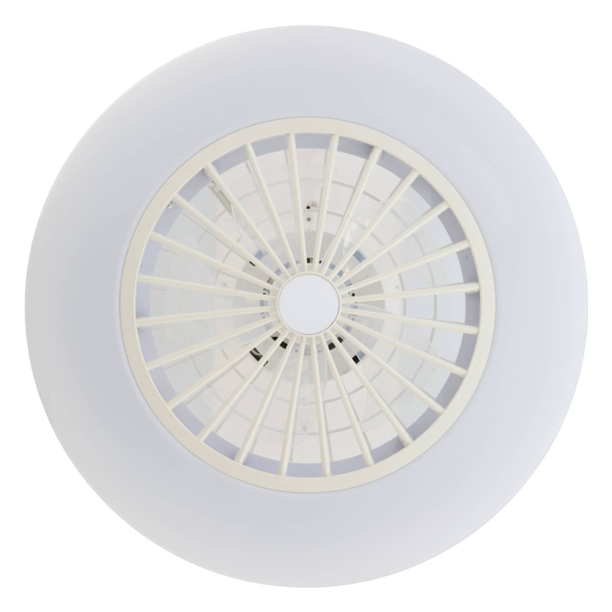 Eglo - Himmennettävä LED-kattotuuletin 3xLED/12,6W/230V 2700-6500K halkaisija 55 cm valkoinen + kaukosäädin