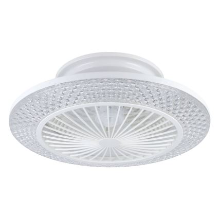 Eglo - Himennettävä LED-kattotuuletin 3xLED/12,6W/230V 2700-6500K halkaisija 55 cm valkoinen + kaukosäädin