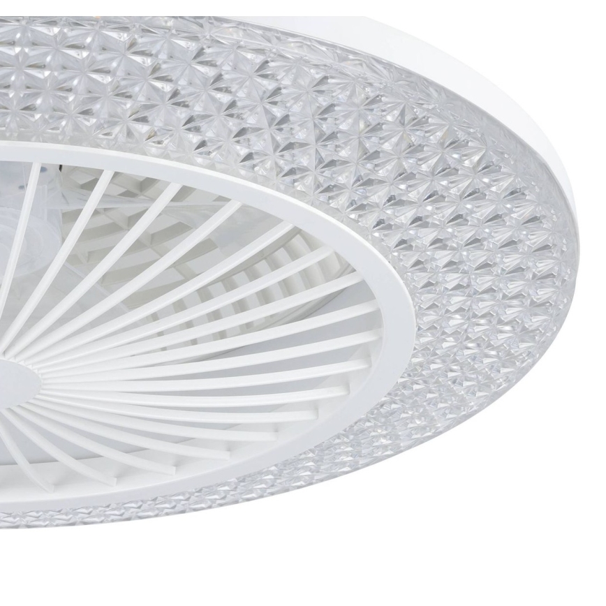 Eglo - Himennettävä LED-kattotuuletin 3xLED/12,6W/230V 2700-6500K halkaisija 55 cm valkoinen + kaukosäädin