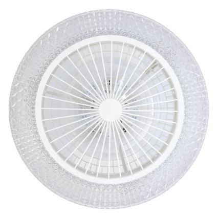 Eglo - Himennettävä LED-kattotuuletin 3xLED/12,6W/230V 2700-6500K halkaisija 55 cm valkoinen + kaukosäädin