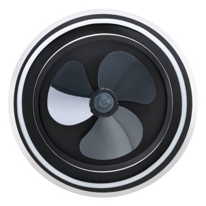 Eglo - himmennettävä LED-kattotuuletin 4xLED/9W/230V 2700-6500K Ø 50 cm musta + kaukosäädin