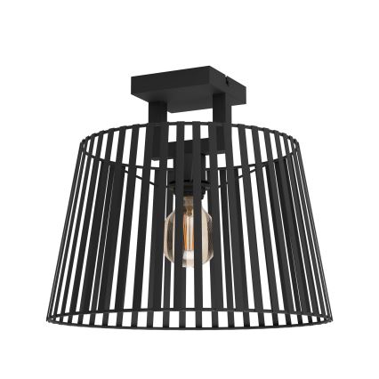 Eglo - Kattovalo 1xE27/40W/230V musta