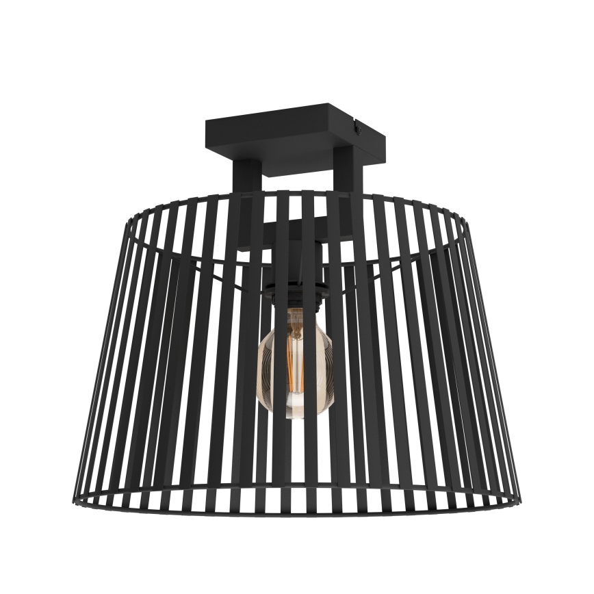 Eglo - Kattovalo 1xE27/40W/230V musta