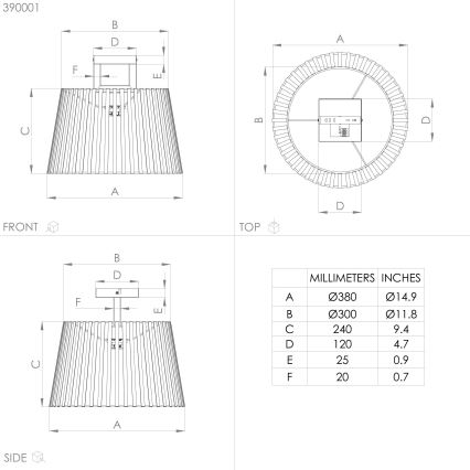 Eglo - Kattovalo 1xE27/40W/230V musta