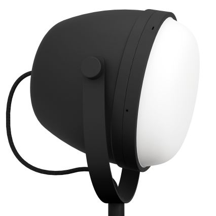 Eglo - Pöytävalaisin 1xE27/28W/230V musta