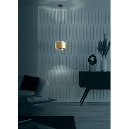 Eglo - Kattokruunu johdossa 1xE27/40W/230V kulta