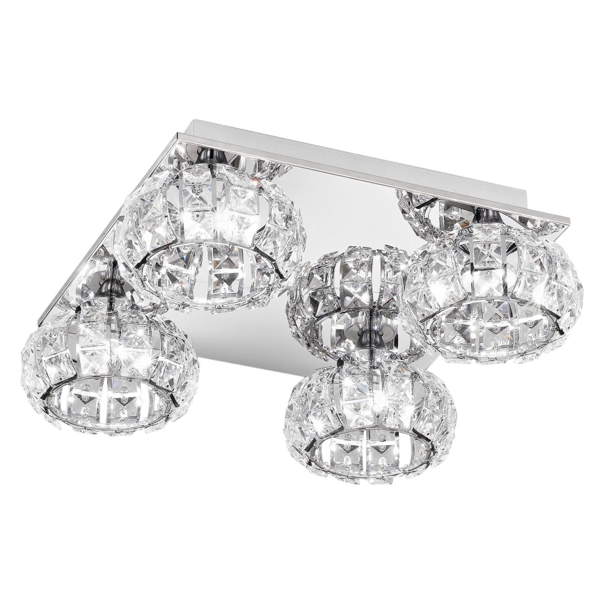 Eglo 39009 - LED-kattovalaisin CORLIANO 4xLED/5W/230V