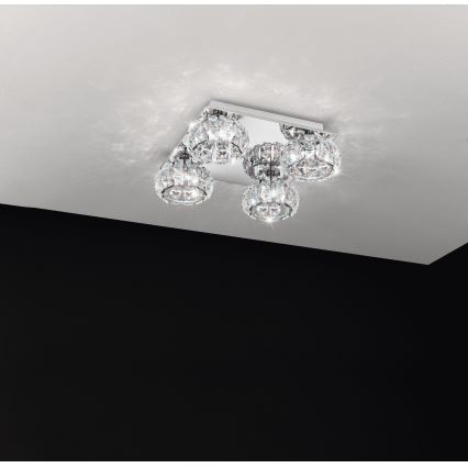 Eglo 39009 - LED-kattovalaisin CORLIANO 4xLED/5W/230V