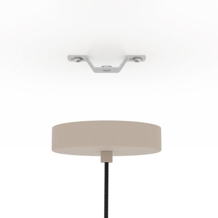 Eglo - Kattokruunu johdossa 1xE27/40W/230V halkaisija 48 cm kerma