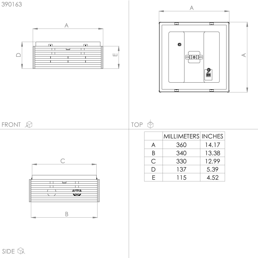 Eglo - Kattovalo 2xE27/40W/230V musta/ruskea