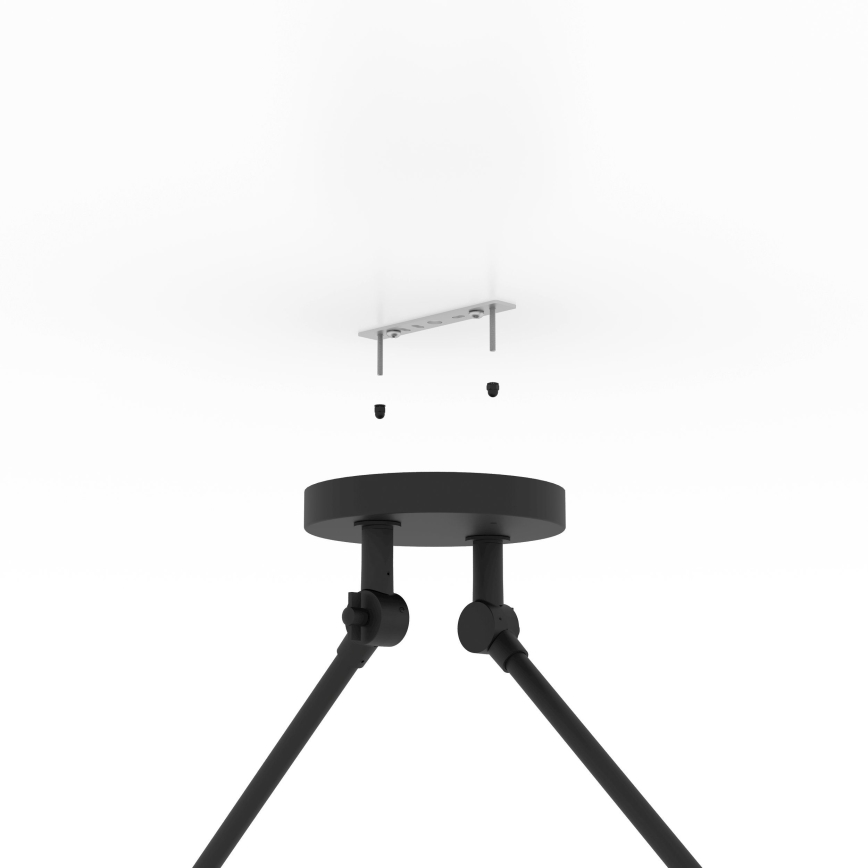 Eglo - Riippukattokruunu 2xE27/40W/230V ruskea