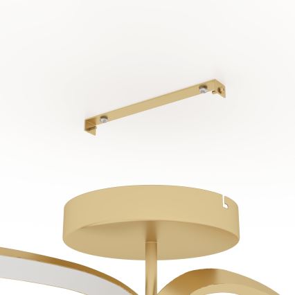 Eglo - LED-himmennyskattokruunu LED/25W/230V 3000K kulta