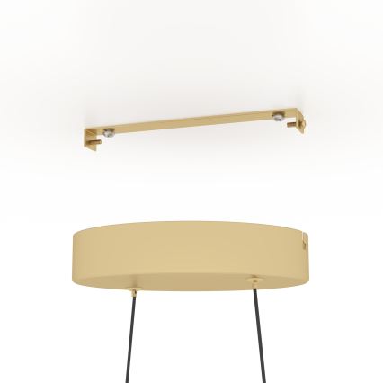 Eglo - Himmennettävä LED-kattokruunu johdossa LED/37,5W/230V 3000K kulta