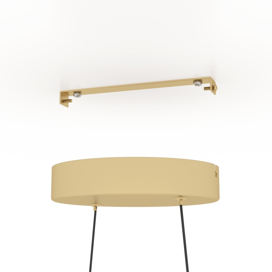 Eglo - Himmennettävä LED-kattokruunu johdossa LED/37,5W/230V 3000K kulta