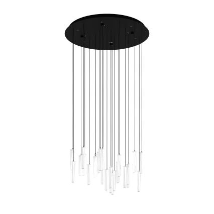 Eglo - Himmennettävä LED-kattokruunu johdossa 6xLED/4,2W/230V 3000K läpinäkyvä