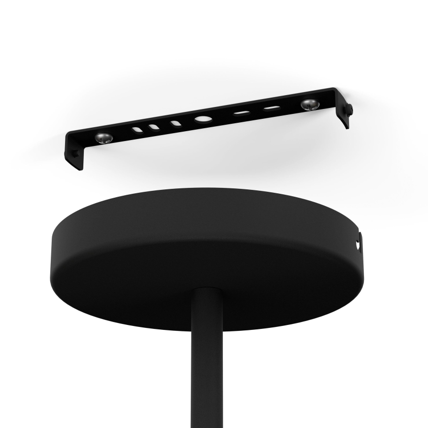 Eglo - Kattokruunu johdossa 1xE27/60W/230V halkaisija 77 cm musta