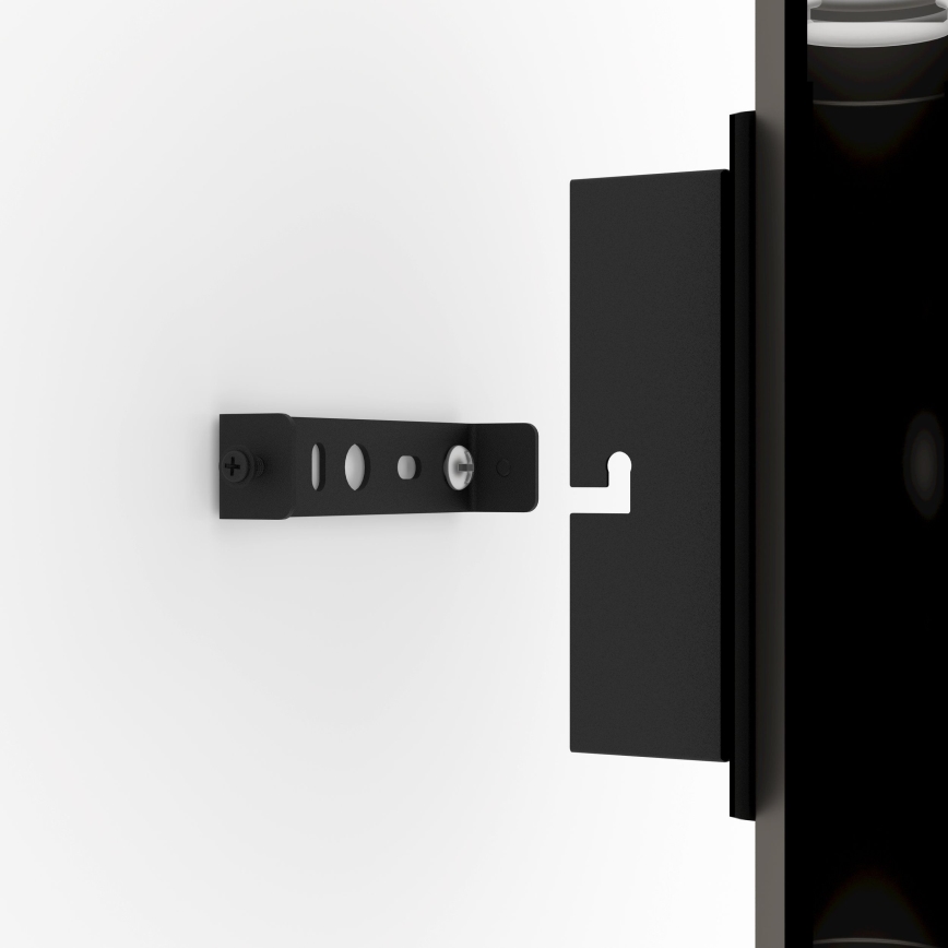 Eglo - LED-seinävalaisin 4xLED/3,3W/230V 3000K antrasiitti/kulta