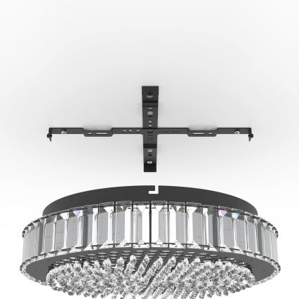 Eglo - Himmennettävä LED-kattovalaisin LED/23,5W/230V 4000K musta