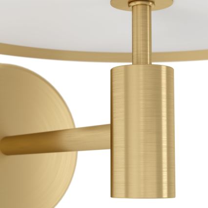 Eglo - LED-seinävalaisin LED/12W/230V 3000K kulta