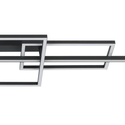 Eglo - LED-himmennyskattokruunu LED/34,5W/230V 3000K musta