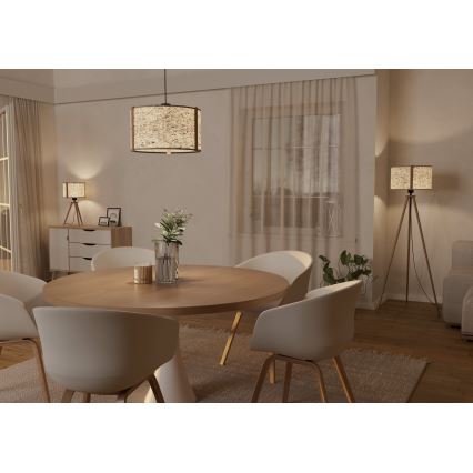 Eglo - Pöytävalaisin 1xE27/25W/230V beige