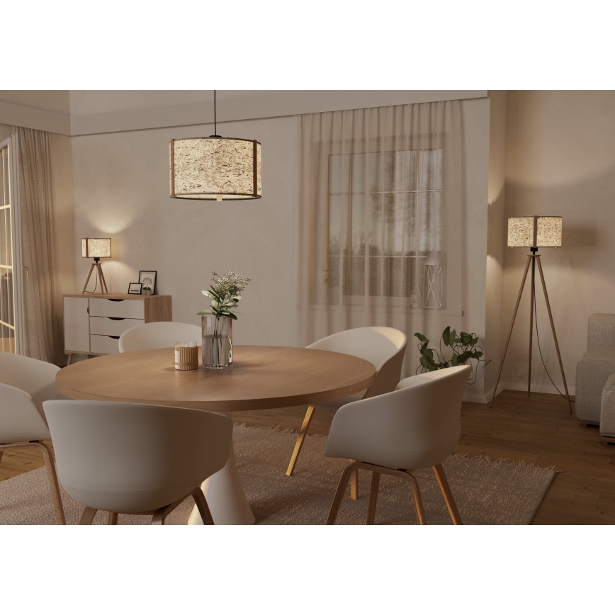 Eglo - Pöytävalaisin 1xE27/25W/230V beige
