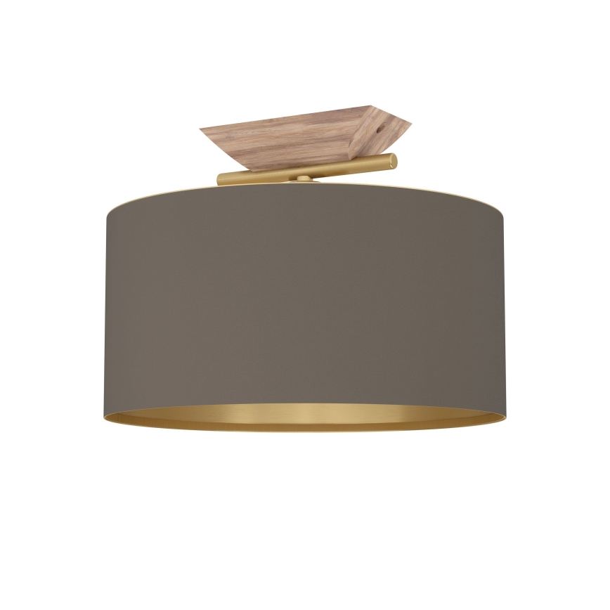 Eglo - Kattovalo 1xE27/40W/230V ruskea/kulta